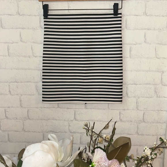 Revolve Pleasure Doing Business Striped Band Skirt Size S - Picture 3 of 8